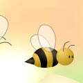 bees and honey icon